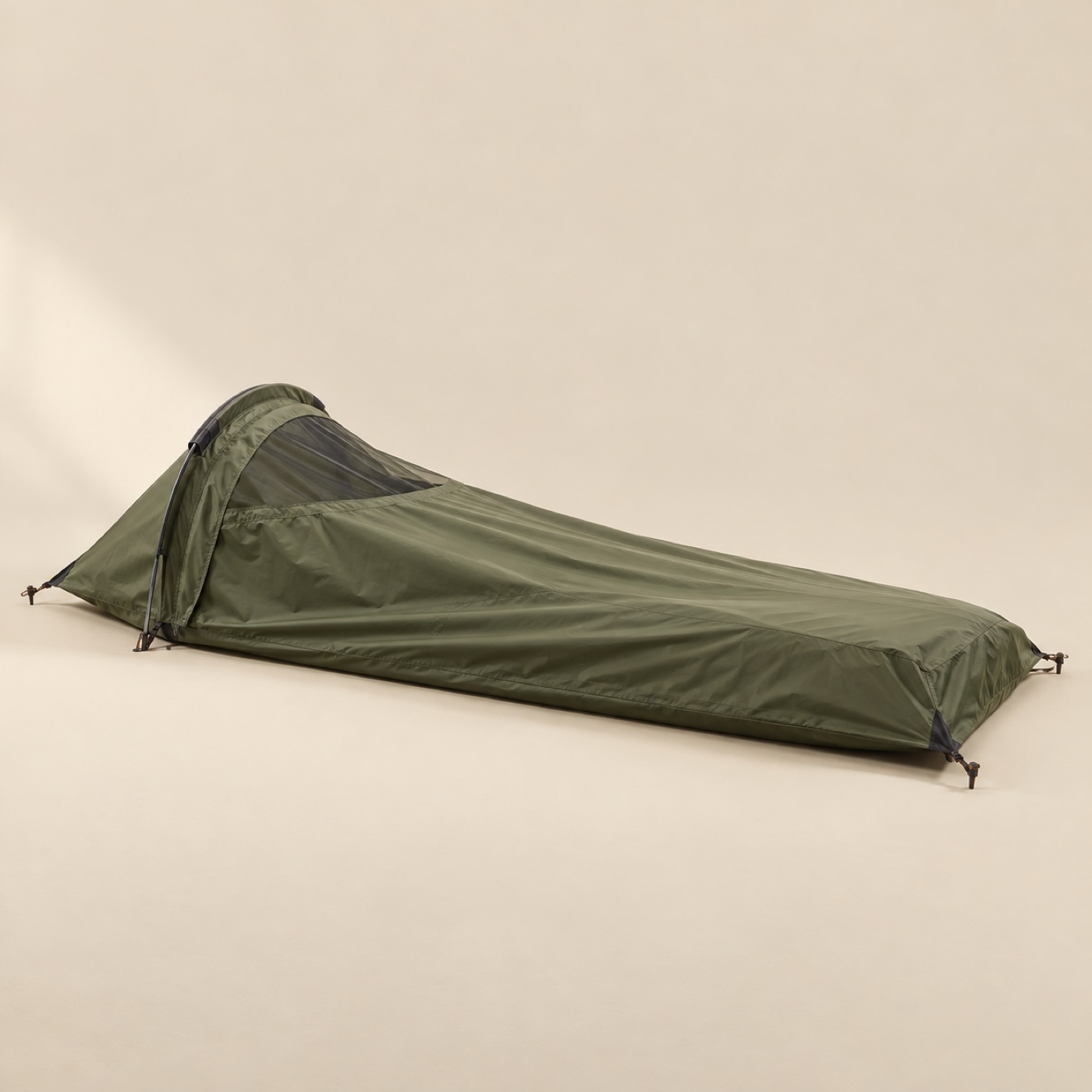 Ridgeline Solo Bivy in olive green